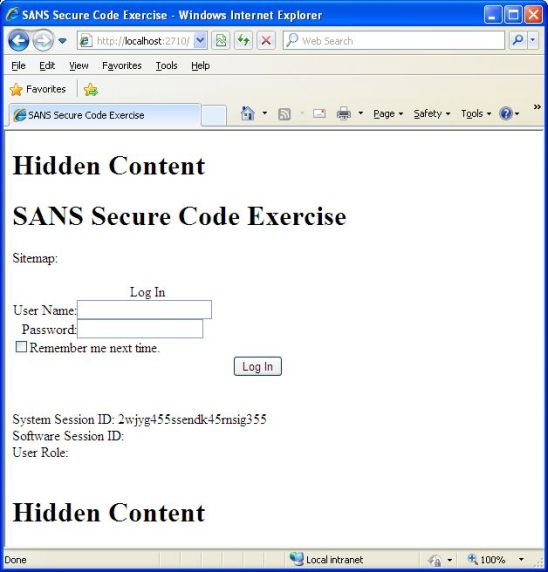 asp.net login screen pic