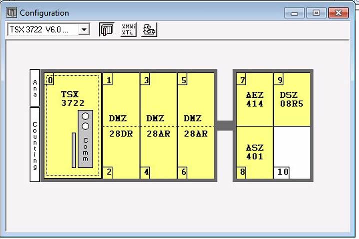 Modicon PLC TSX 3722